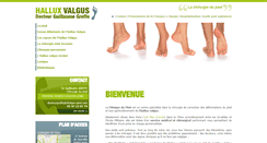 Desktop Screenshot of hallux-valgus-pied.com