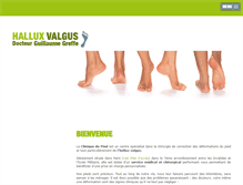 Tablet Screenshot of hallux-valgus-pied.com